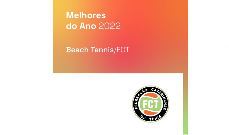 Foto MELHORES DO ANO 2022 - BEACH TENNIS