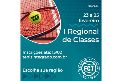  I Regional de Tênis - (1º Regional FCT 2024)