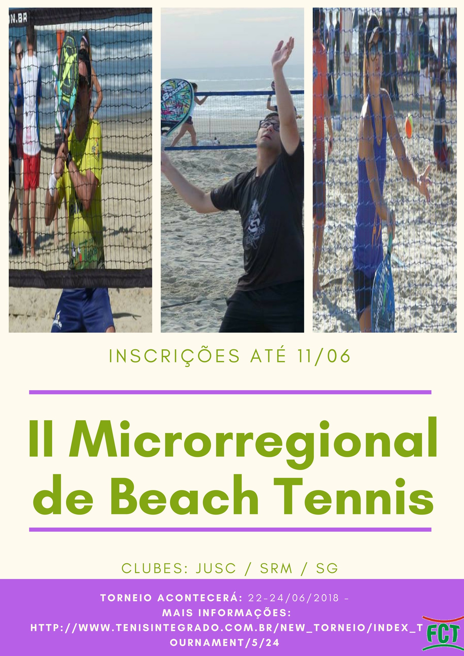 II MICRORREGIONAL DE BEACH TENNIS 2018 – INSCRIÇÕES ABERTAS
