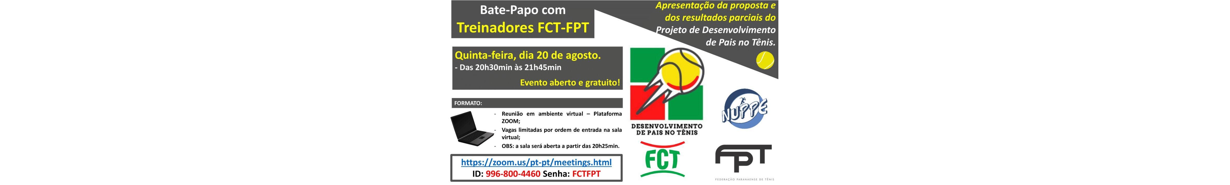 BATE PAPO COM TREINADORES FCT-FPT