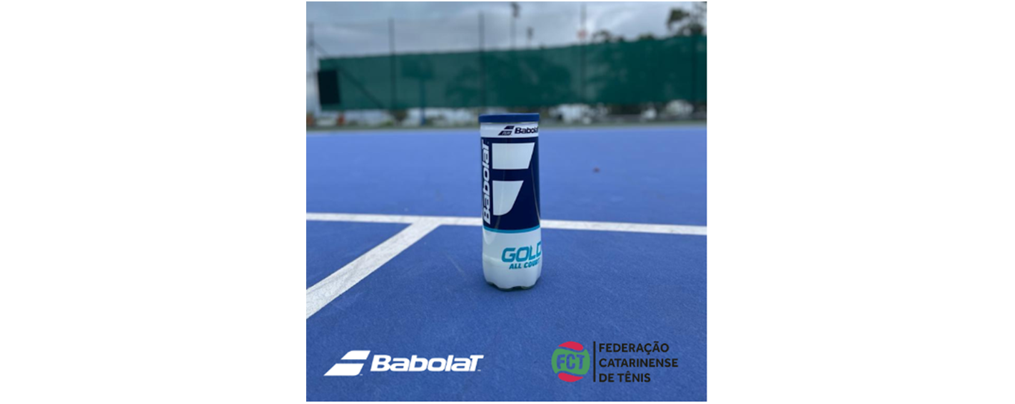 Babolat e Federação Catarinense de Tênis fecham acordo de parceria